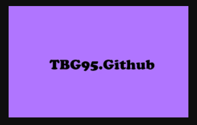 Ultimate Guide To TBG95